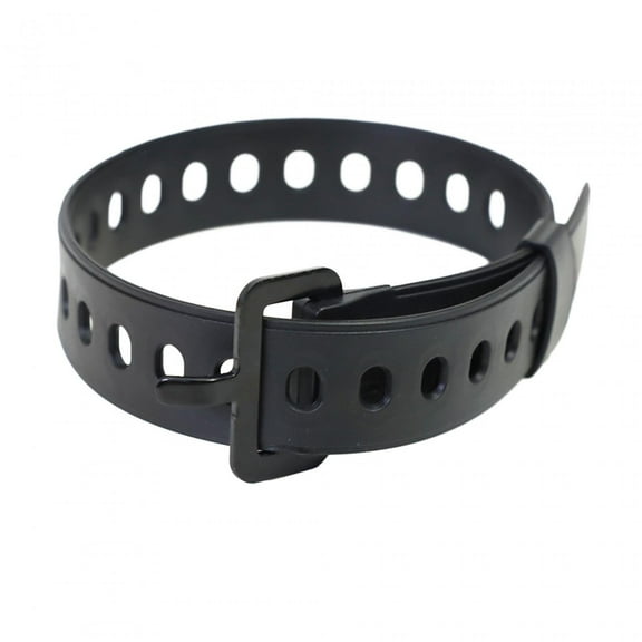 simhoa Cable Binding Belt Rubber Utility Strap Luggage Straps Mult Use Reusable Tie Down Strap for Riding Camping Cycling Black 45cm