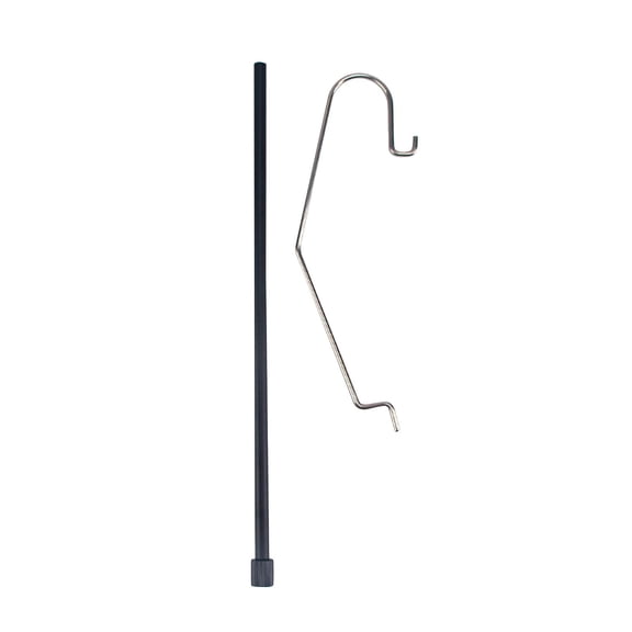 simhoa Camping Lantern Stand Hanging Hooks Decoration Easy Assembly Aluminum Alloy Lamp Stand Light Rack for Backpacking Travel BBQ