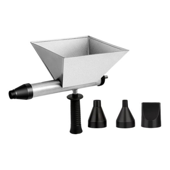 simhoa Cement Mortar Sprayer Electric Grouting Machine Caulking Device Portable Pointing Tool with Three Nozzles for Tile Seam Filling Suitable for Building Restoration Home Masonry metal black