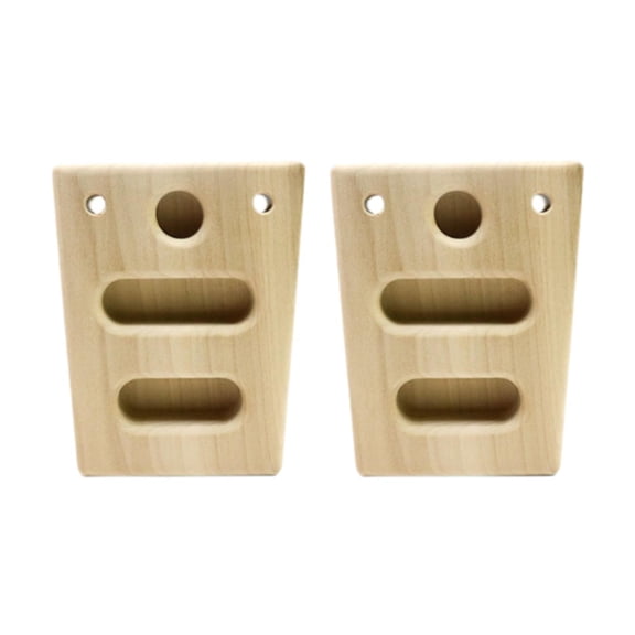 simhoa Climbing Hangboards Climbing Fingerboards Wooden Hang Board Rock Climbing Holds with Hanging Rope for Workout Climbers Indoor