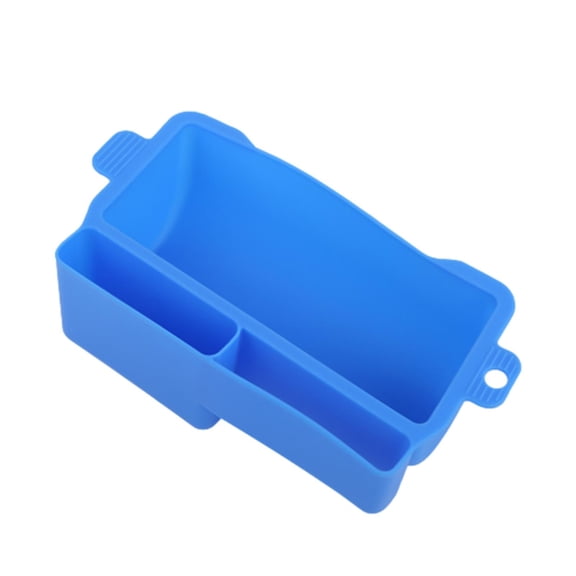 simhoa Cup Insert, Grill Tray, Grill Accessories, Reusable Catcher Grill Drip Pan Insert for Grill, Dinner, BBQ, Blue