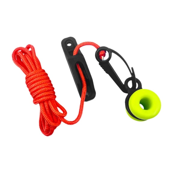 simhoa Downrigger Weight Recovery Cable Guide, Professional for Saltwater Fishing, with 2.2 M Nylon Rope for Trolling And Other Fishing Techniques.