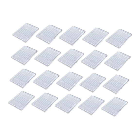 simhoa Drill Bit Storage Box Tool Parts Case Reusable Practical Tool Packaging Portable Rectangular Accessory Clear Small Part Case 2