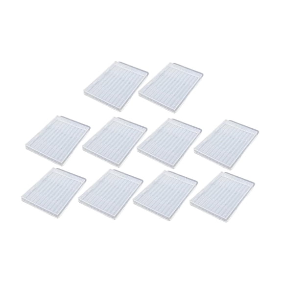 simhoa Drill Bit Storage Box Tool Parts Case Reusable Practical Tool Packaging Portable Rectangular Accessory Clear Small Part Case 3