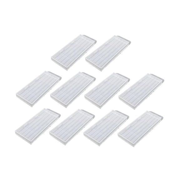 simhoa Drill Bit Storage Box Tool Parts Case Reusable Practical Tool Packaging Portable Rectangular Accessory Clear Small Part Case 5