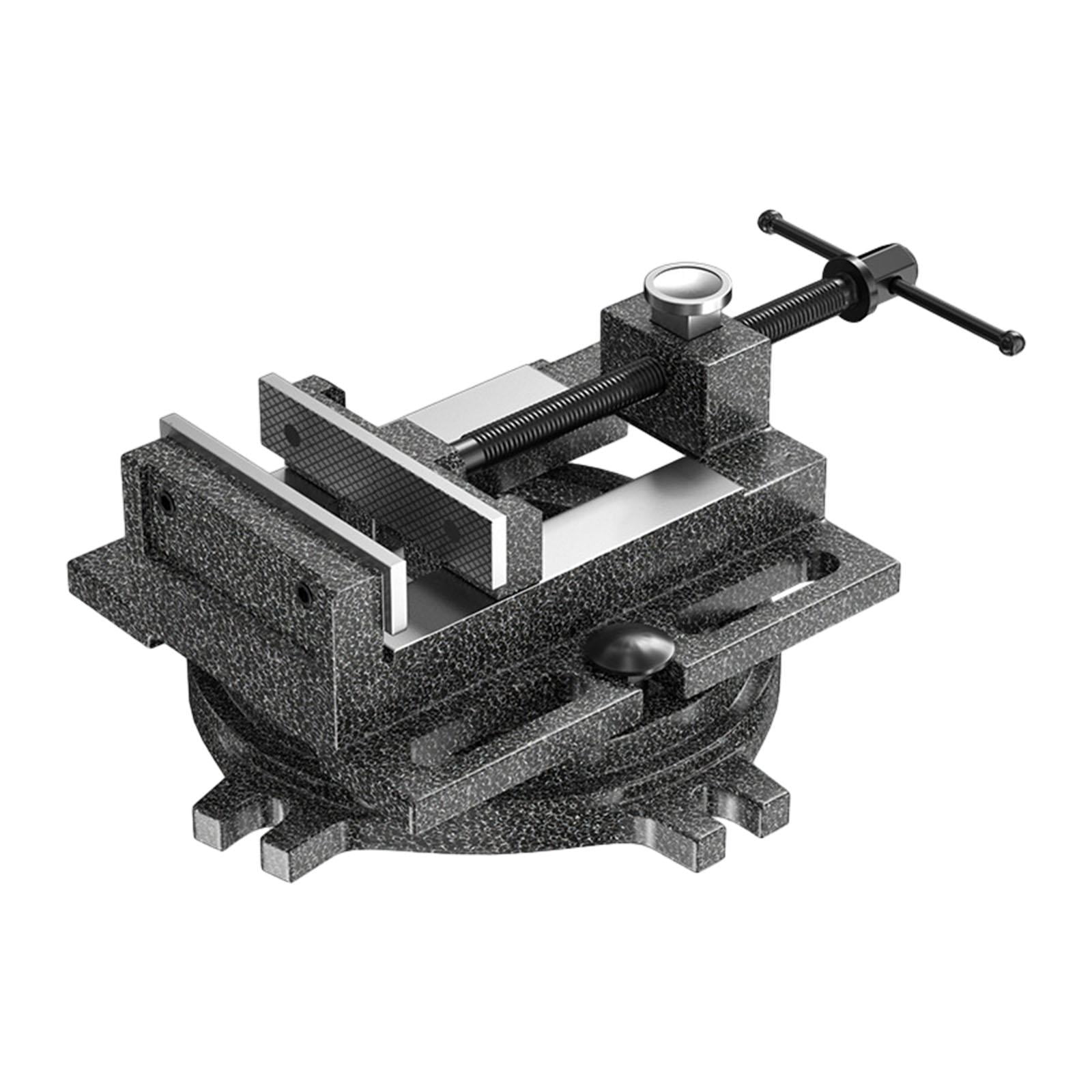 simhoa Drill Press Vise Quick Release Jaw Portable Jewelry Watch Repair, Bench Clamp Vise with Swivel Base for Professional Use Home