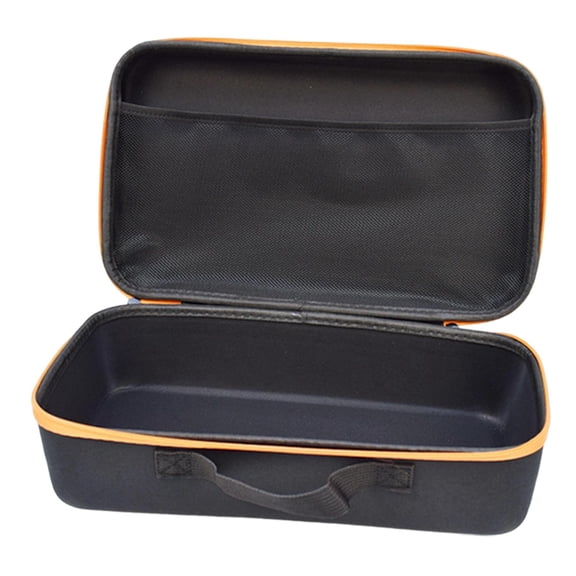 simhoa Electric Drill Storage Case Portable Large Capacity Durability Carrying Case Orange Zipper