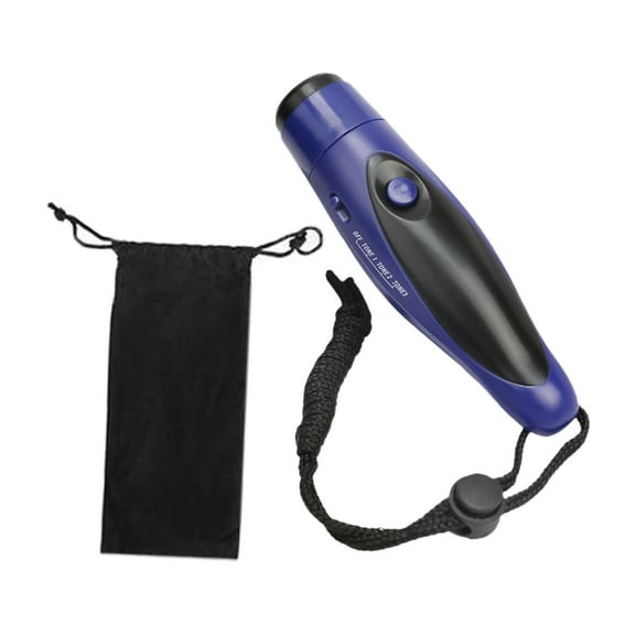 simhoa Electric Whistle Portable 3 Tones with Lanyard for Teachers Coaches Referees Blue