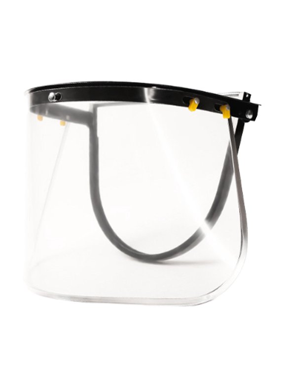 Face Hard Hat Debris Protection Good Visibility Face Guard Protective Visor for Trimming Garden Mowing Logging Welding with bracket