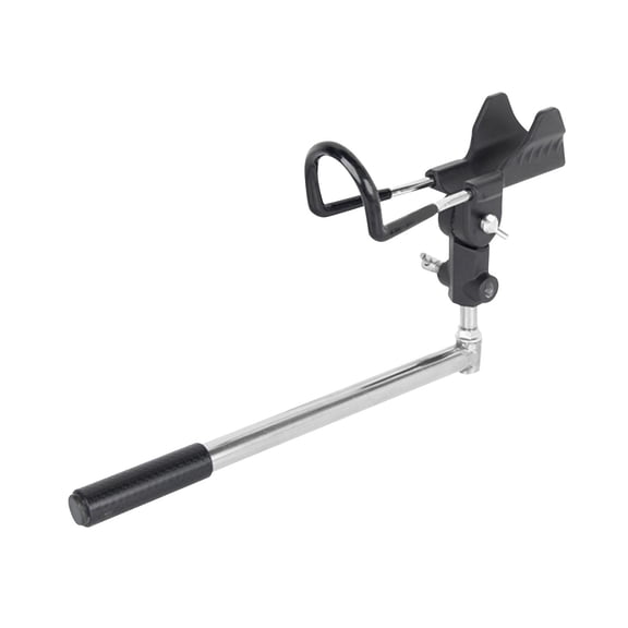 simhoa Fishing Rod Bracket Rack Aluminum Alloy Accessory Anti Scratch Adjustable Fishing Pole Stand for Sea Ships Yacht Boat Fishing
