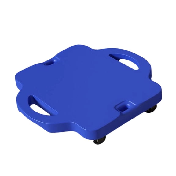 simhoa Floor Sitting Sports Board with Casters Fine Motor Skills Exercise Development Sensory Training Equipment for Park Homeschool blue