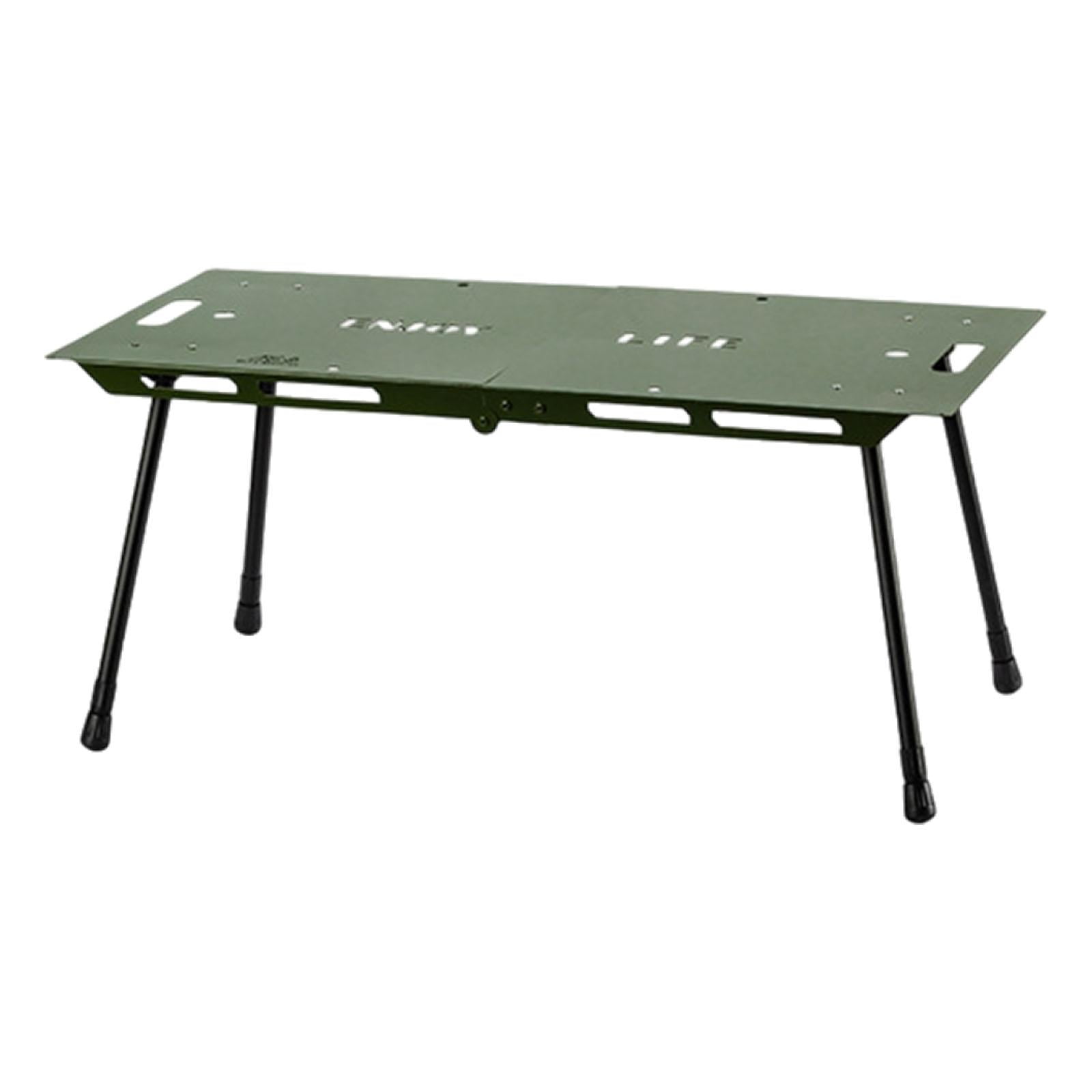 simhoa Folding Table Camping Table Sturdy Foldable Small Table Beach