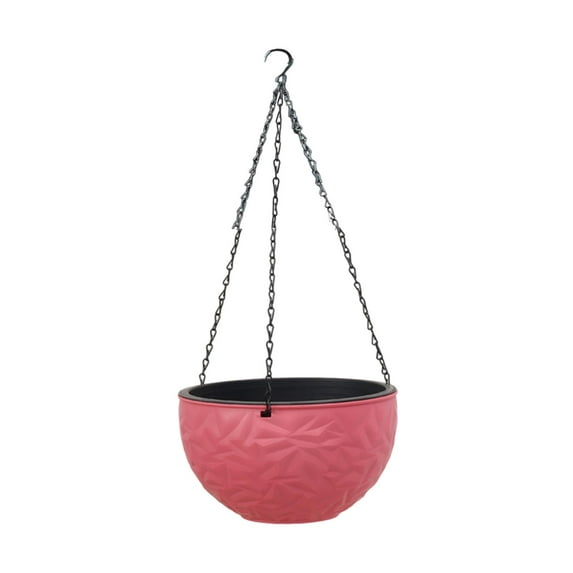 simhoa Hanging Planter Flowerpot Multi -purpose Kindergarten Plant Pot Plantholder Planters for Farmhouse Garden Balcony Office Office Pink