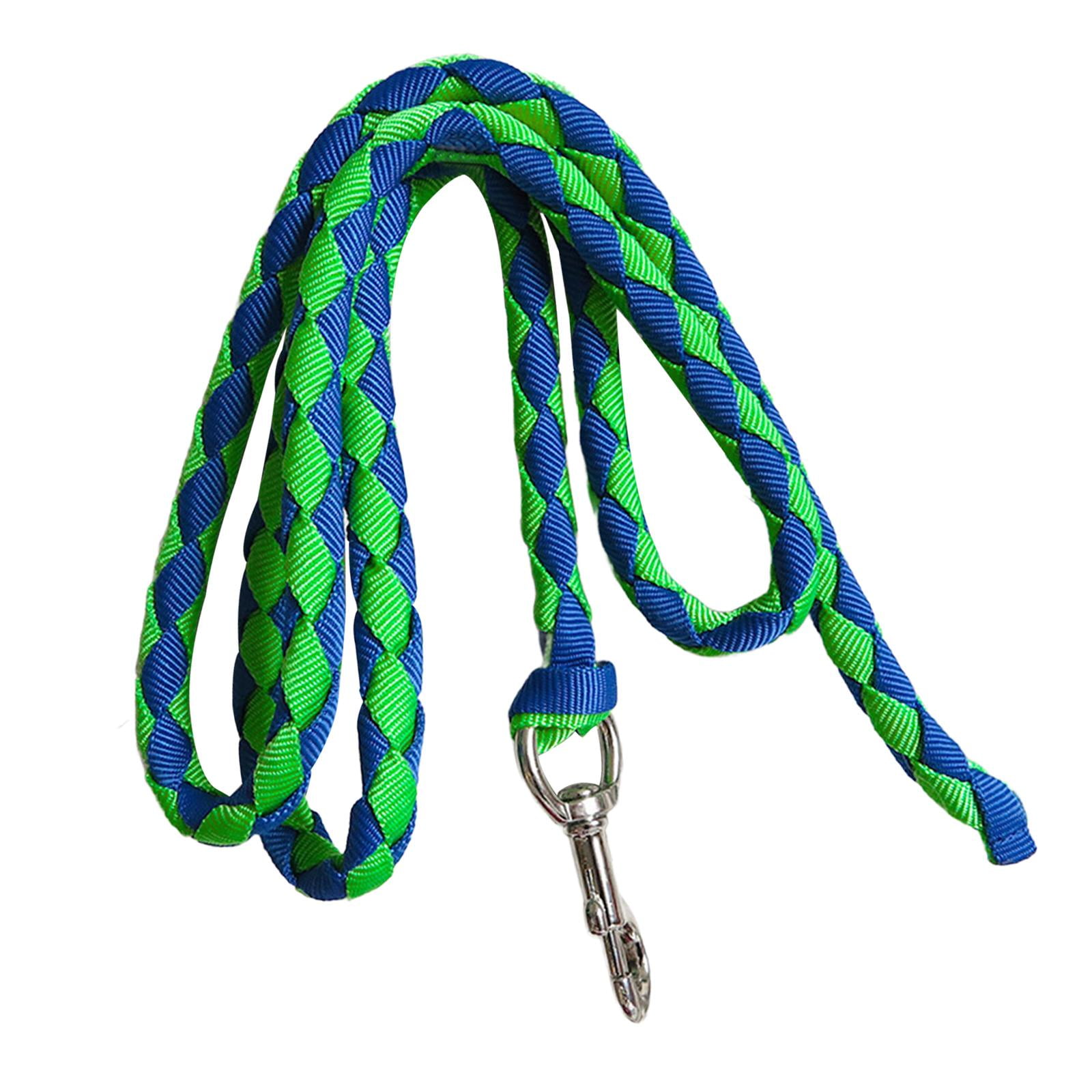 simhoa Horse Lead Rope Braided Horse Leash Rope Equestrian Lead Rope