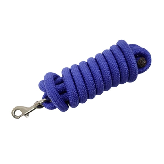 simhoa Horse Rope Horse Lunge Line Lunge Rein Leash Quick Halter Attachment Equine Performance for Sheeps Livestocks Dogs Blue