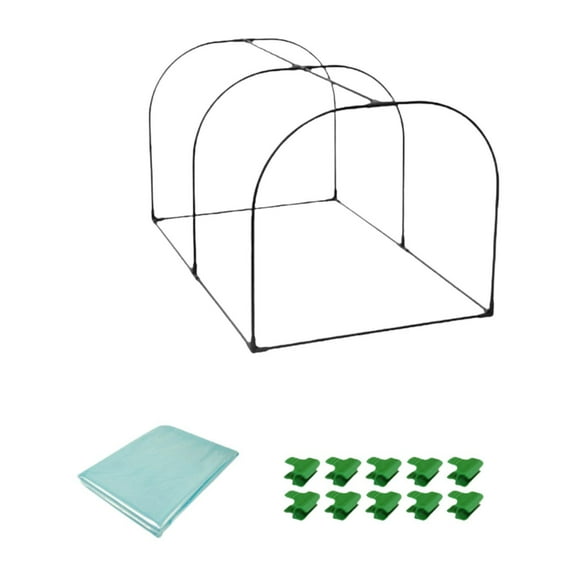 simhoa Mini Greenhouse for Indoor Plants, Portable Indoor Plant Stand, Warm Plant Greenhouse, Garden Greenhouse for Patio, Fruit, Flowers 100cmx55cmx50cm