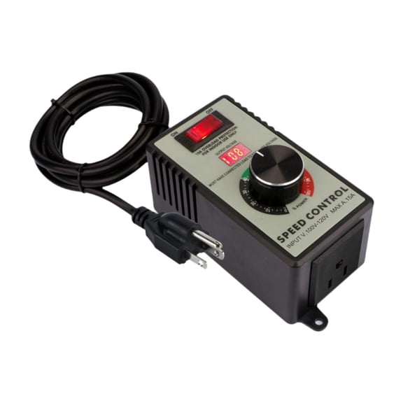 simhoa Motor ler Speed Adjuster Speed Regulator Switch Sturdy for Inline Duct Fans with 3 Settings Fan Speed Adjustment