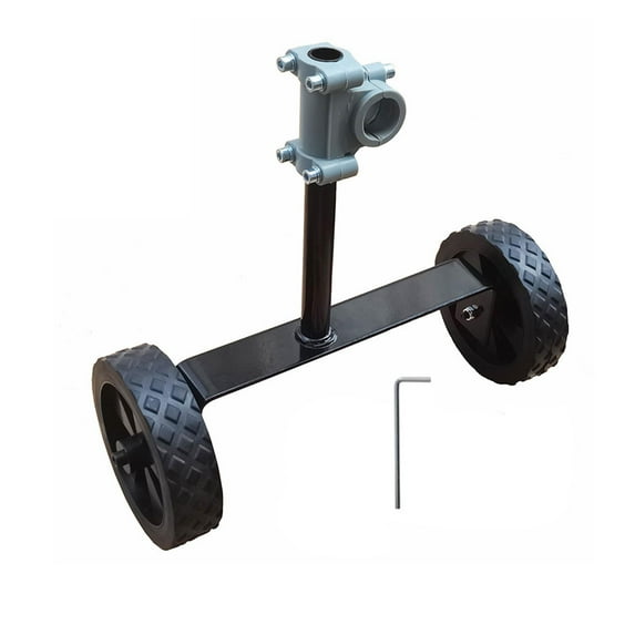 simhoa Mower Auxiliary Wheel String Trimmer Support Wheel Portable Practical Auxiliary Attachment for Grass Cutter Weeding Trimmer