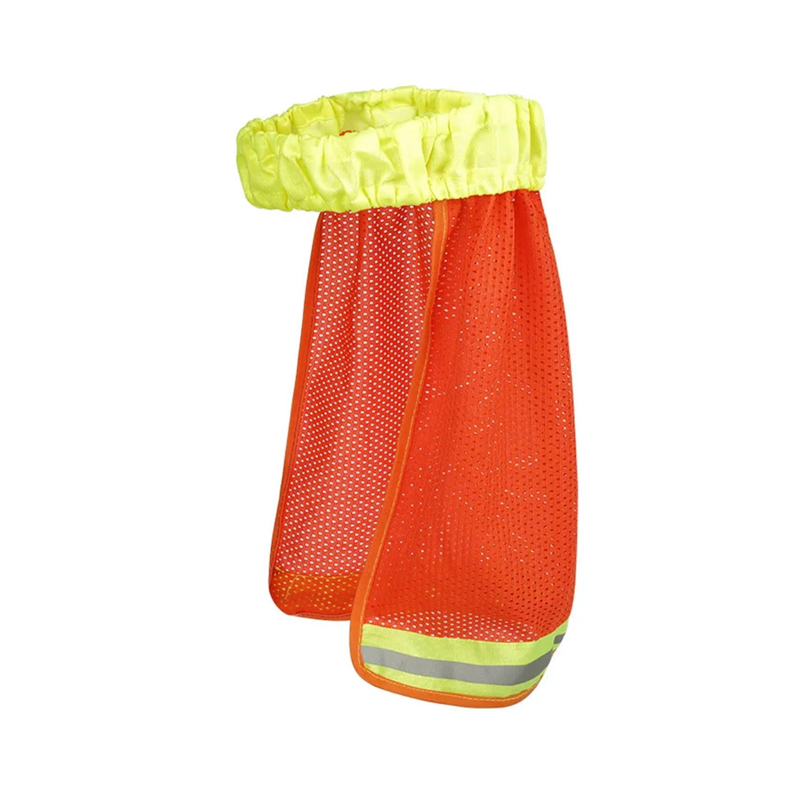 simhoa Neck Flap Hard Hat Neck Shade with Reflective Strip Comfortable