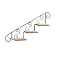 thumbnail image 1 of simhoa Plant Stand Staircase Decorative Shelf Multifunction Retro Floating Shelf Wall Hanging Shelf for Courtyard Office Living Room Upwards, 1 of 6