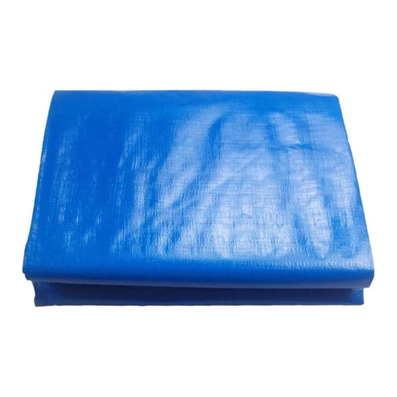 simhoa Pools Ground Cloth Cover, Pool Blanket Covering,Blue Waterproof Ground Cloth Tarp,Rectangle Pool Mat for Outdoor,Lawn,Camping 340cmx250cm