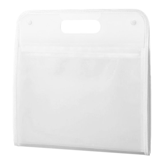 simhoa Portable A4 File Folder Accordion File Organizer,Waterproof,Expanding,Briefcase 13 Layer Documents Bag for Home School Office White