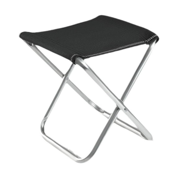 simhoa Portable Folding Camping Stool Foot Stool Comfortable Practical Mini Foldable Chair Oxford Cloth Aluminum Alloy for Traveling Large