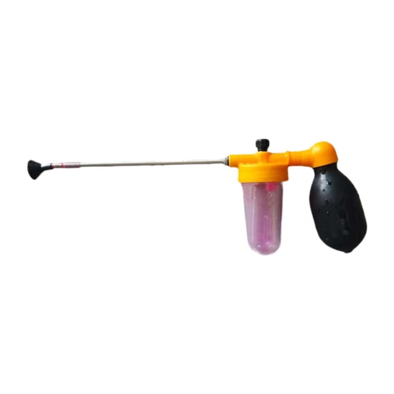 simhoa Powder Duster Sprayer Length Adjustable Multi Use 13-25inch Easy to Use Telescopic Rod Pollen Pollinator for Outdoor Indoor