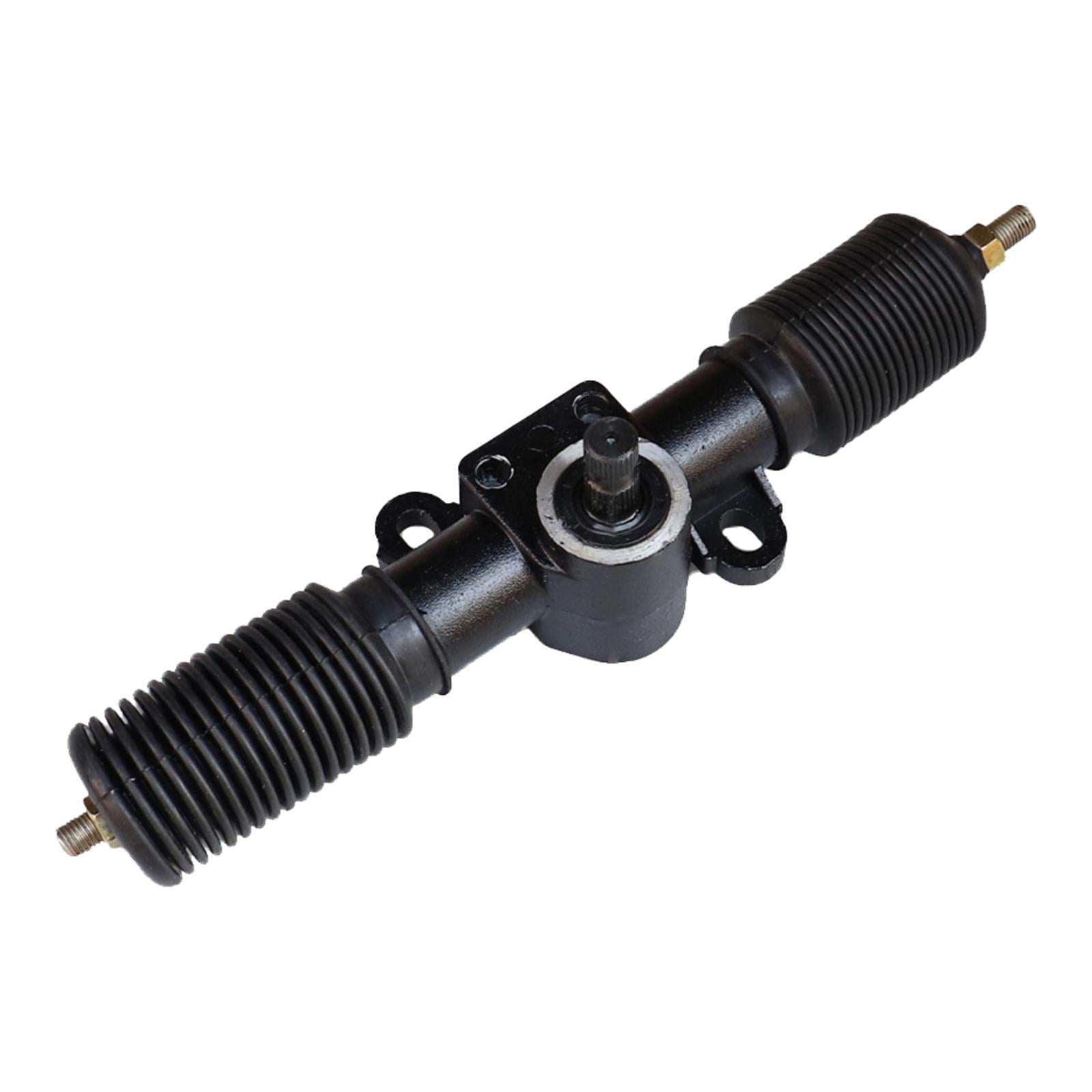simhoa Power Steering Gear Pinion Assy Go Kart Accessories Steering Box Assembly for UTV Buggy Motorcycle ATV Karting Quad Bike 325mm A