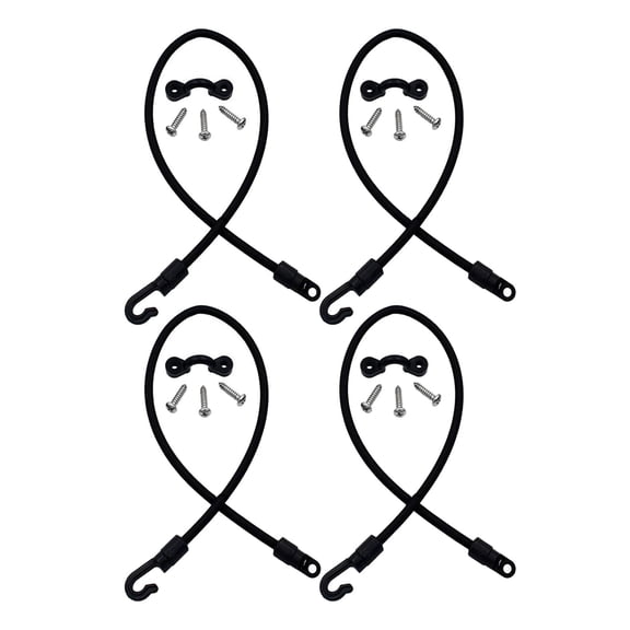 simhoa Rod Strap Holder Strap Pole Holder Rod Strap Belt Replacement Deck Mount Straps Rod Hold Down Strap for Marine Boat 4pcs