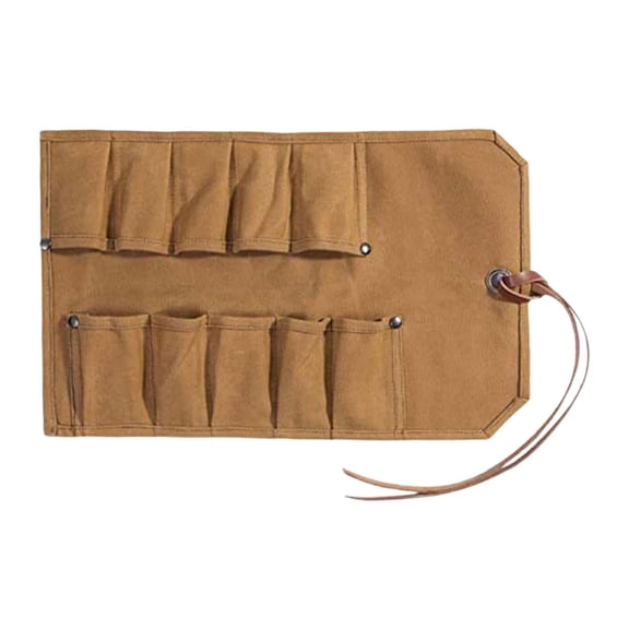simhoa Roll up Tool Bag Small Tool Storage Bag Tool Roll Bag for Maintenance Travel