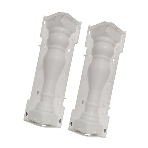 simhoa Roman Column Mould Railing Plaster Balustrades Mould for Balcony Fence Decor
