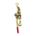 thumbnail image 1 of simhoa Rope Puller Manual Steel Wire Tensioner with 2 Hook with Reinforced Gears Heavy Duty Steel Cord Pulling Tool for Construction 2 Ton, 1 of 9