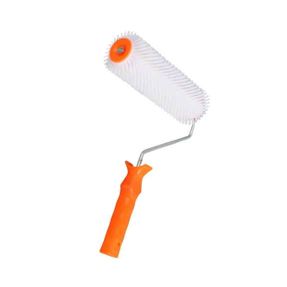 simhoa Screed Roller,Bubble Smooth,Easy to Use Ergonomic Handle Roller Remove Bubble for Paint Concrete Cement long tooth