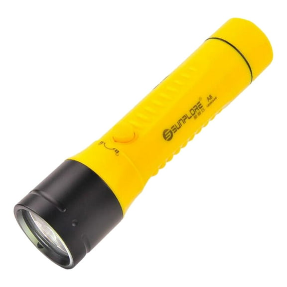 simhoa Scuba Diving Flashlight Dive Torch, Waterproof Submarine Light, Underwater Light, LED Torch Light for Fishing Hiking Deep Light