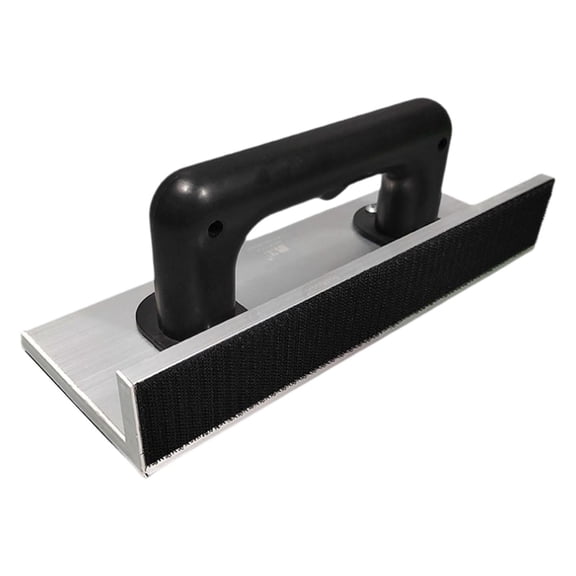 simhoa Self Adhesion Sandpaper Holder with Ergonomic Grip Sturdy Corner Sander Tool