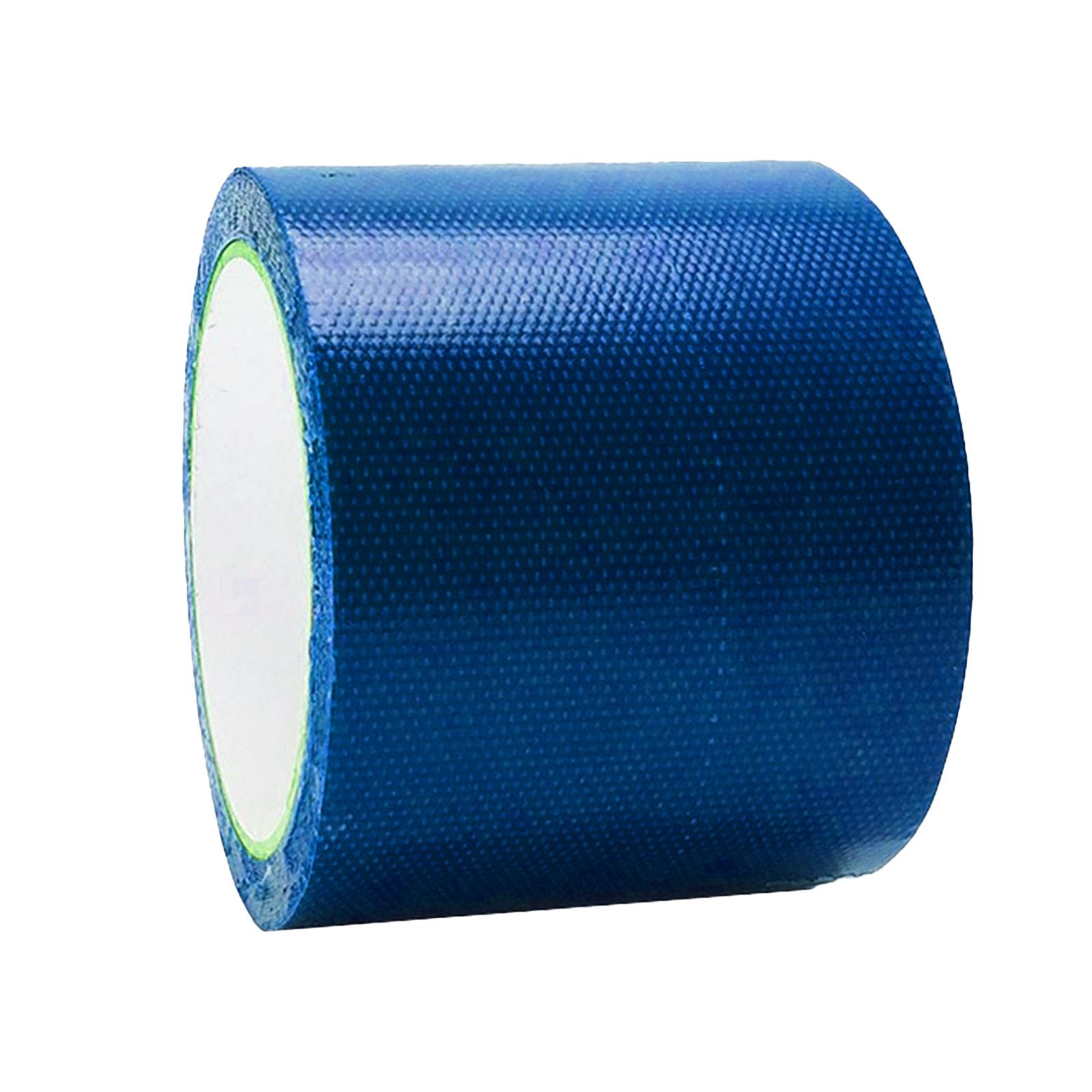 simhoa Tent Repair Tape Canvas Repair Tape Quick Fix RV Awning Repair Tape Thicken Tarp Repair 5M Long for Tents Canopy Pipe Sealing Blue 8cm