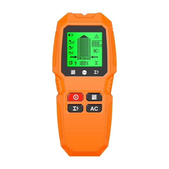 simhoa Wall Stud Sensors Multifunctional Electric Wire Find Handheld for Wire Drywall Center and Edge of Wood Pipe Yellow