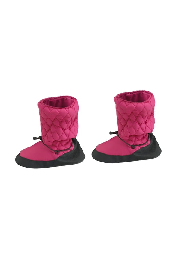 Warm-up Shoes, Ballet Shoes, Dancewear, Indoor Dance Shoes, Warm for Dancing, Gymnastics, Cheerleading, for Women And Men, Sports Rose Red L