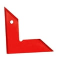 thumbnail image 1 of simhoa Woodworking 45° 90° Angle Measuring Tool Carpenter Square Ruler for Construction Lightweight 3.5x3.5x0.3inch Triangle Ruler Red, 1 of 10