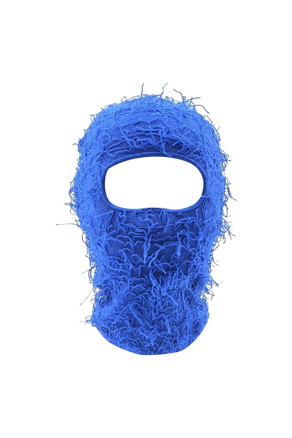 Acrylic Wool Knit Balaclava Face Mask Hat Single Hole Halloween Funny Warm Full Face Cover Ski Mask for Men Women Outdoor Sports Cosplay Party 1 Pack, C,A