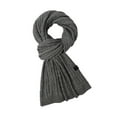 thumbnail image 1 of siminsem Men Women Winter Warm Soft Long Chunky Knit Scarf - Oversized Thick Cable Knit Wrap Shawl for Cold Weather Fall One Size, Grey,One Size, 1 of 5
