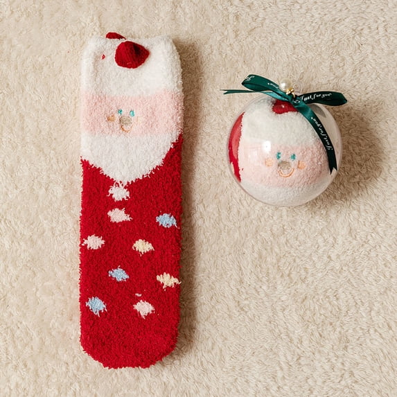 siminsem Ultra Soft Fuzzy Socks for Men Women Thick Warm Velvet Coral Fleece Plush Unisex Slipper Socks Christmas Birthday Stocking Stuffers Cozy Gift Socks for Her Him, Pink,ONESIZE