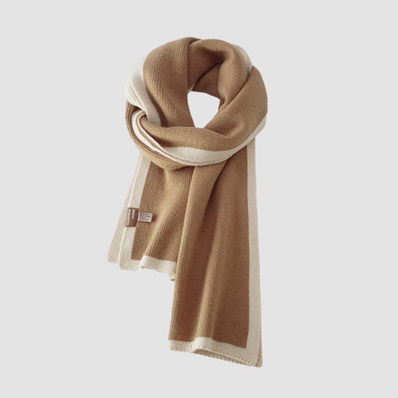siminsem Winter Scarf for Women Warm Knitted Long Scarf - Soft Lightweight Fashion Simple Wrap Shawl for Fall Cold Weather Everyday One Size, E,One Size