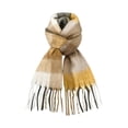 thumbnail image 1 of WCJM Christmas Scarves for Women Holiday Gift for Men & Women Womens Winter Scarf, Fashion Feel Plaid Scarfs for Women, Pashmina Shawls and Wraps, Long Blanket Scarf, 1 of 3