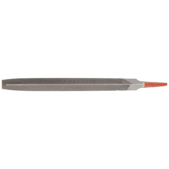 simonds three square hand file, double cut, american pattern, bastard cut, 10" length (pack of 1)