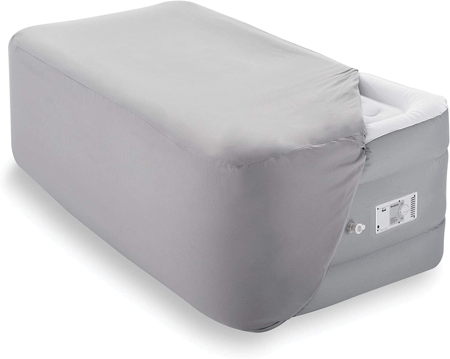 simple Brookstone Innovations Perfect Air Bed with Builtin Switch