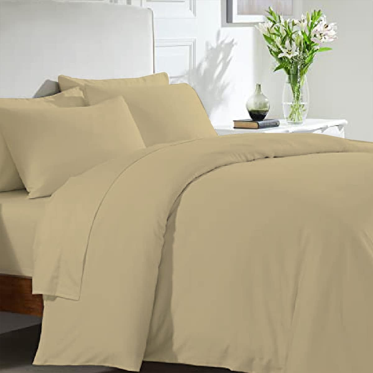 simple Kotton Culture 1000 Thread Count California King Sheets Egyptian