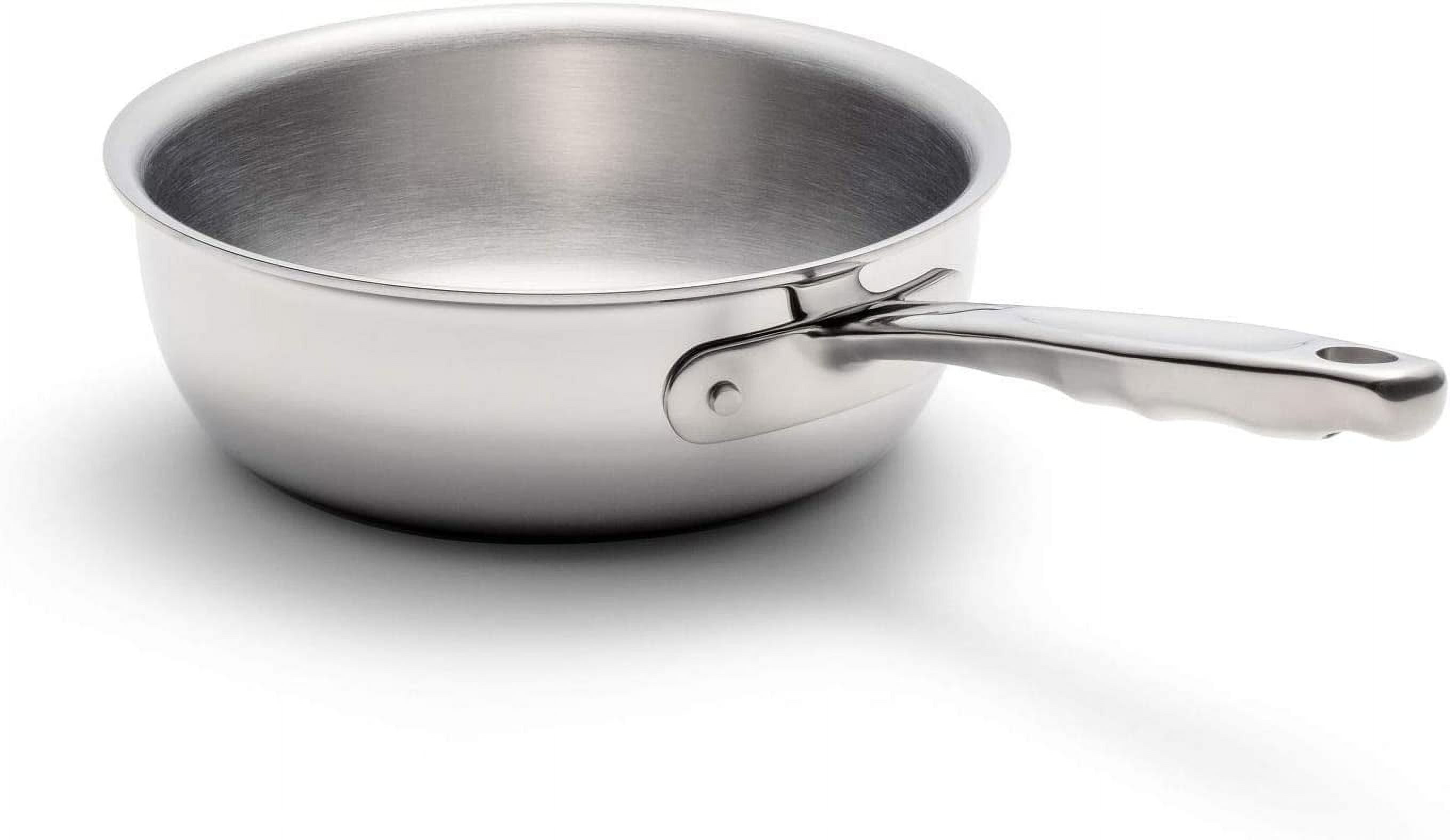 Sauce Pan 1 Quart Stainless Steel Cookware Hand Crafted in the United