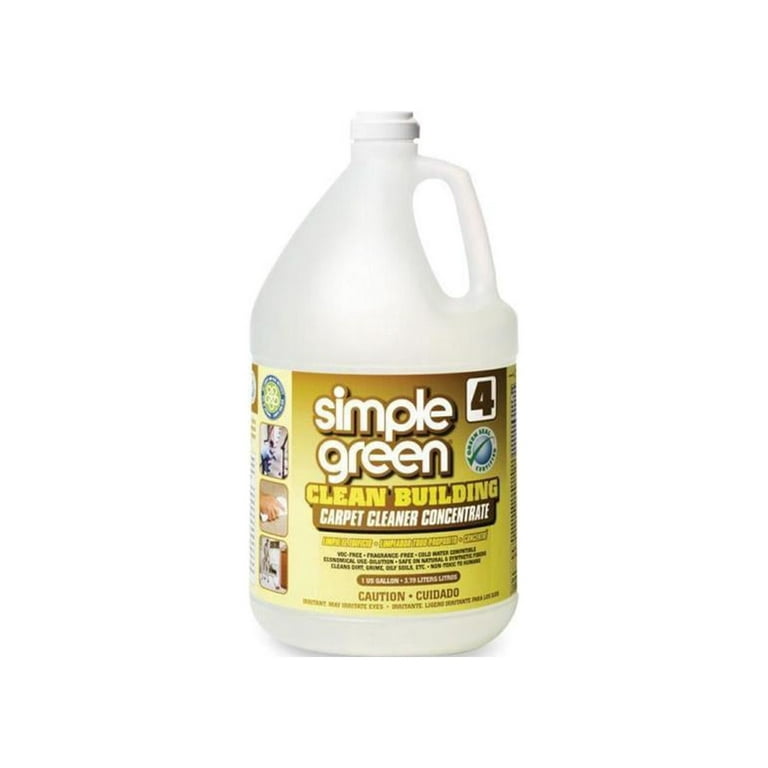 Clean Building Carpet Cleaner Concentrate, Unscented, 1gal Bottle Clean Building Carpet Cleaner Concentrate, Unscented, 1gal Bottle